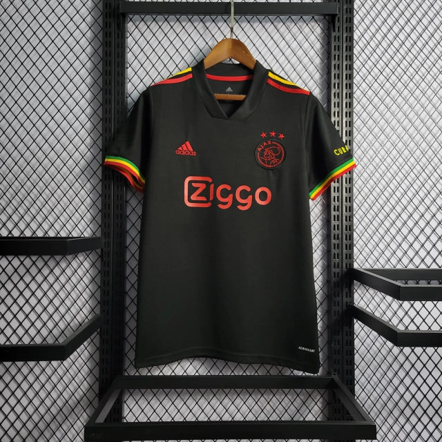 Camisa Ajax Preta Edição Espacial Bob Marley