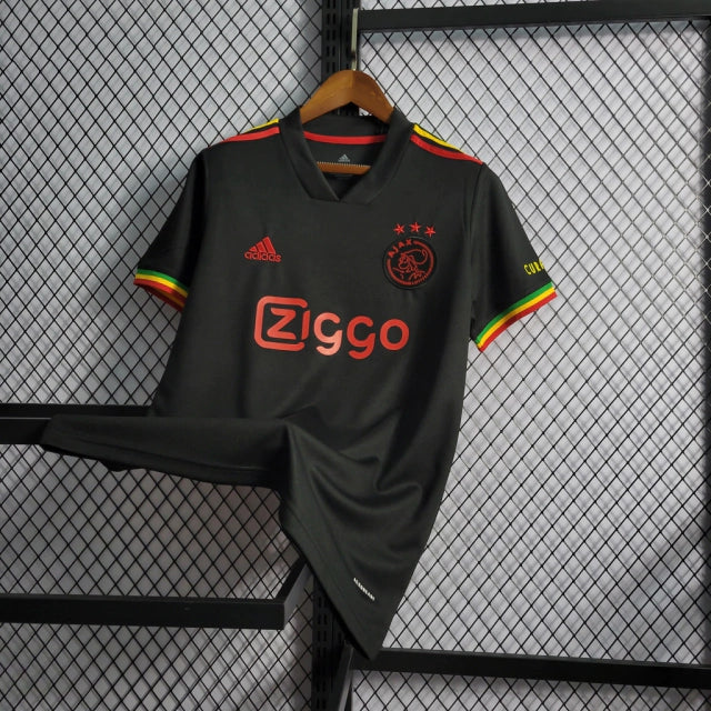 Camisa Ajax Preta Edição Espacial Bob Marley