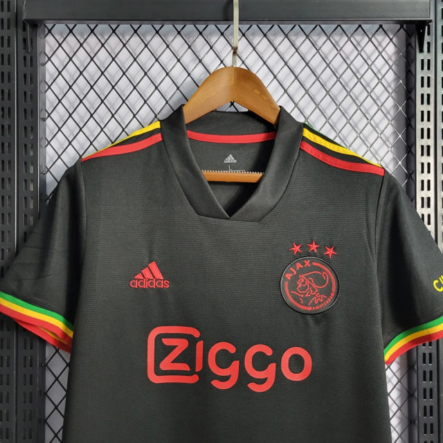 Camisa Ajax Preta Edição Espacial Bob Marley