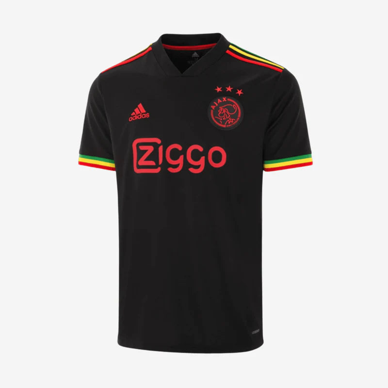 Camisa Ajax Preta Edição Espacial Bob Marley