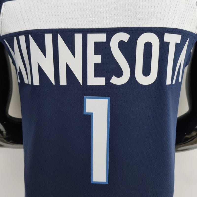 NBA Minnesota Timberwolves - NBA - Anthony Edwards Nº1 - Azul