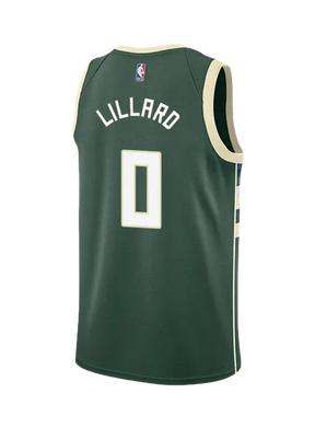 NBA Camisa NBA Milwaukee Bucks  Damian Lillard 0